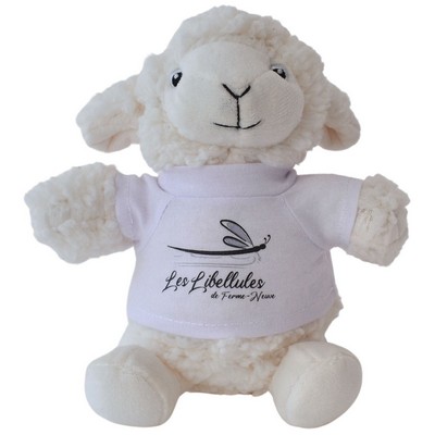 6" sitting ECO Mini Me Lily Lamb